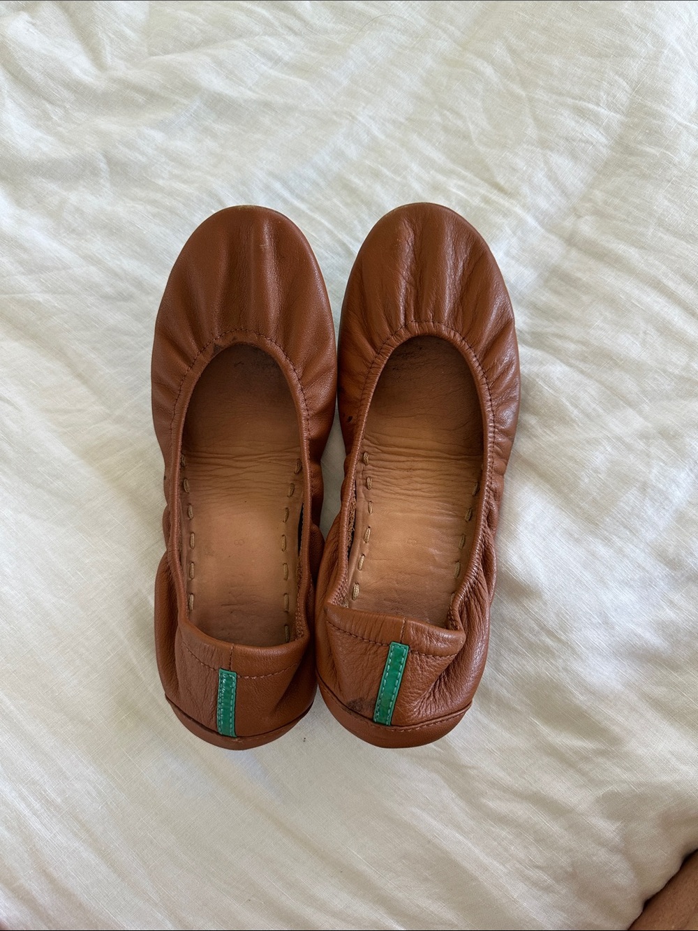 Tieks leather flats